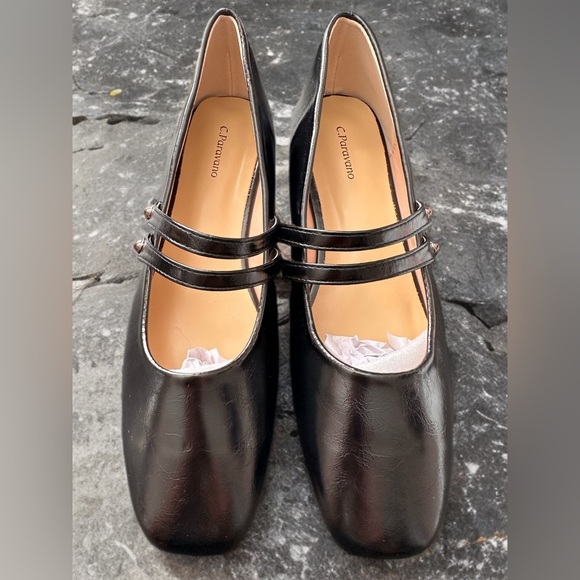 NEW Paravano Mary Jane Shoes for Women | Square Toe Women's Flats - Picture 1 of 9